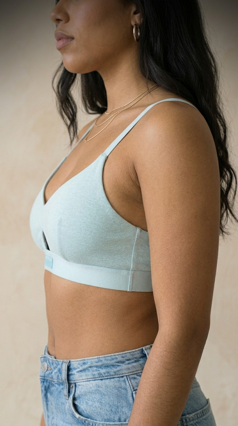 Bare Bralette — Ocean
