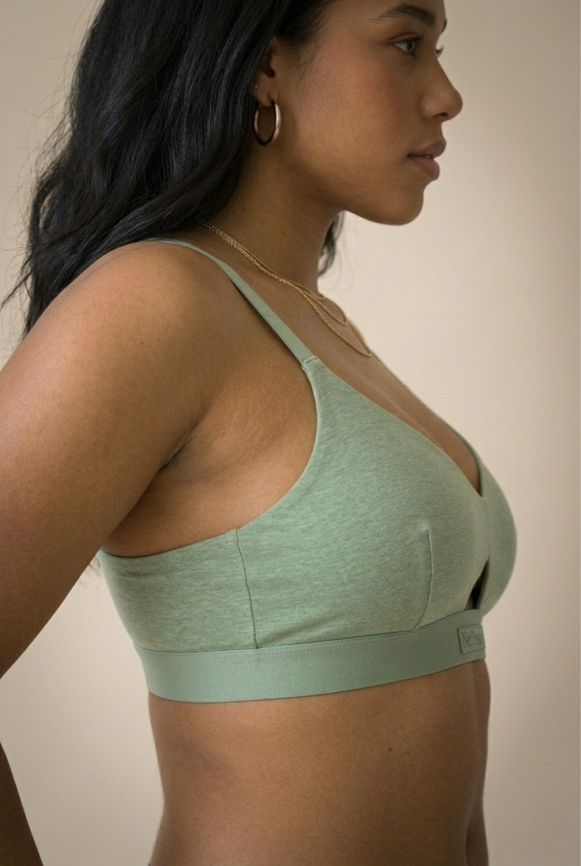 Bare Bralette — Matcha