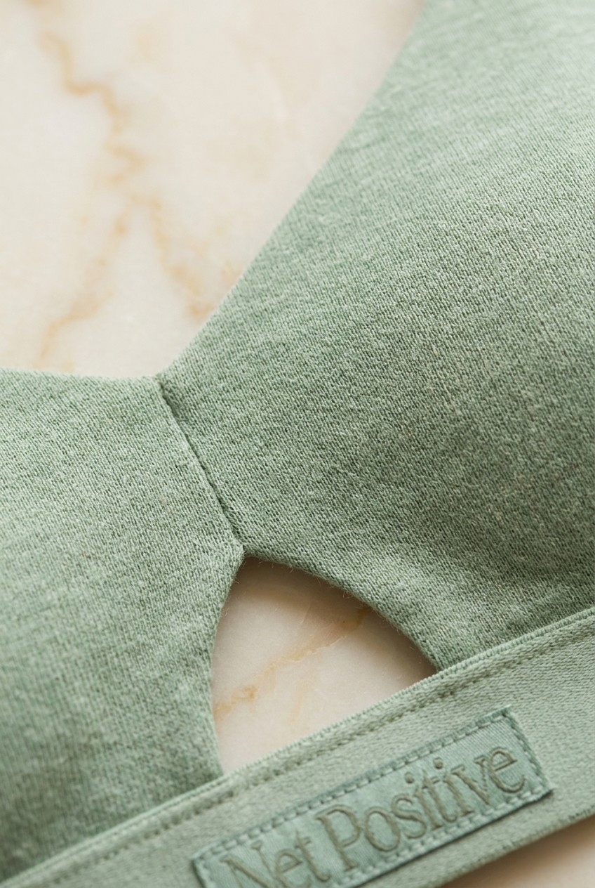 Bare Bralette — Matcha