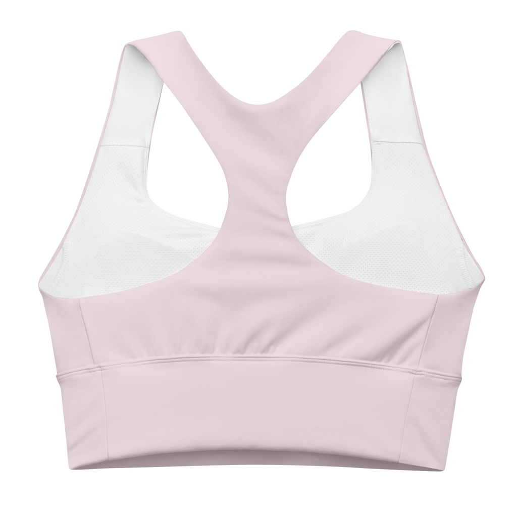 Bare Longline Bra — Rose Quartz