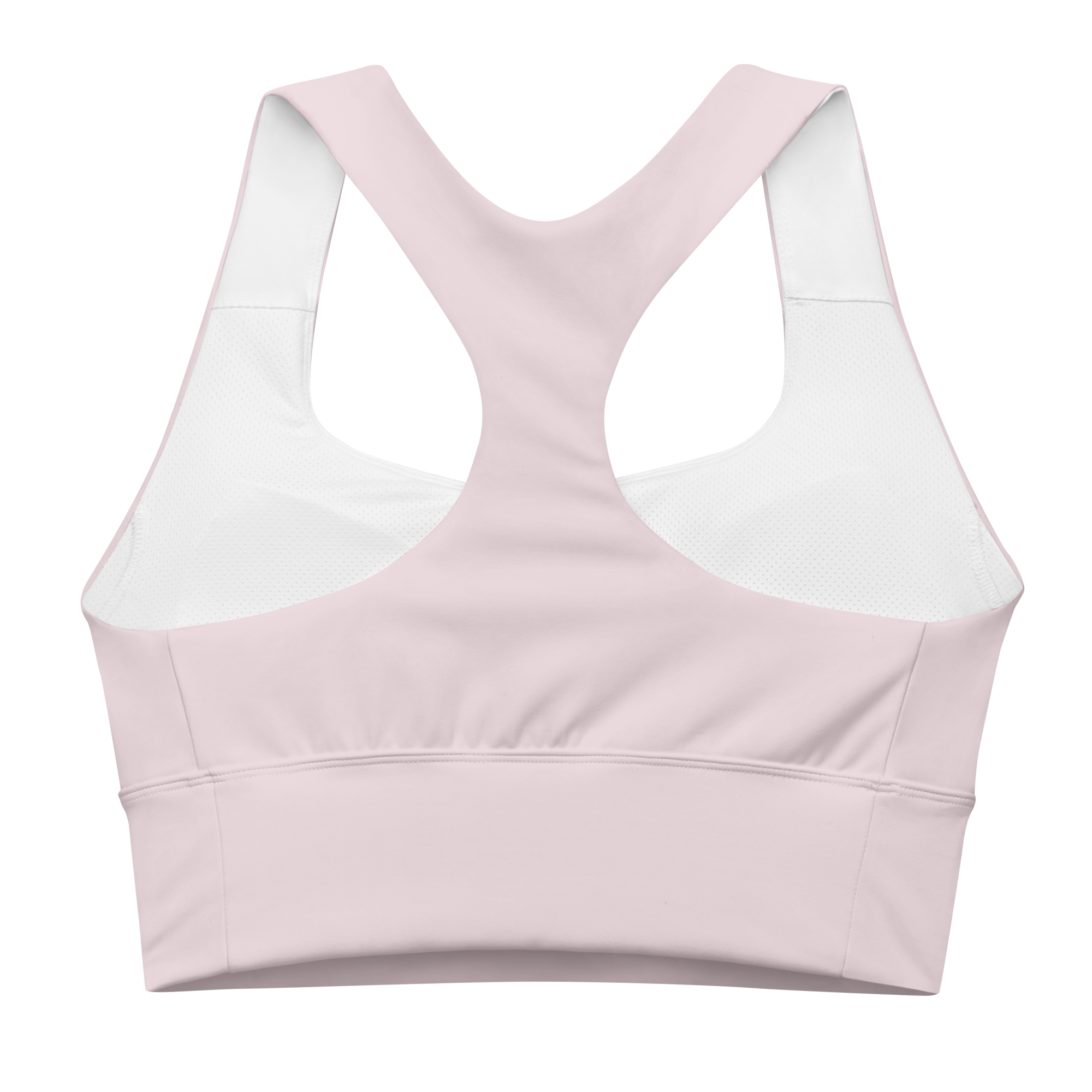 Bare Longline Bra — Rose Quartz