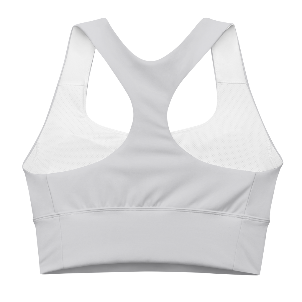 Bare Longline Bra — Silver Mist