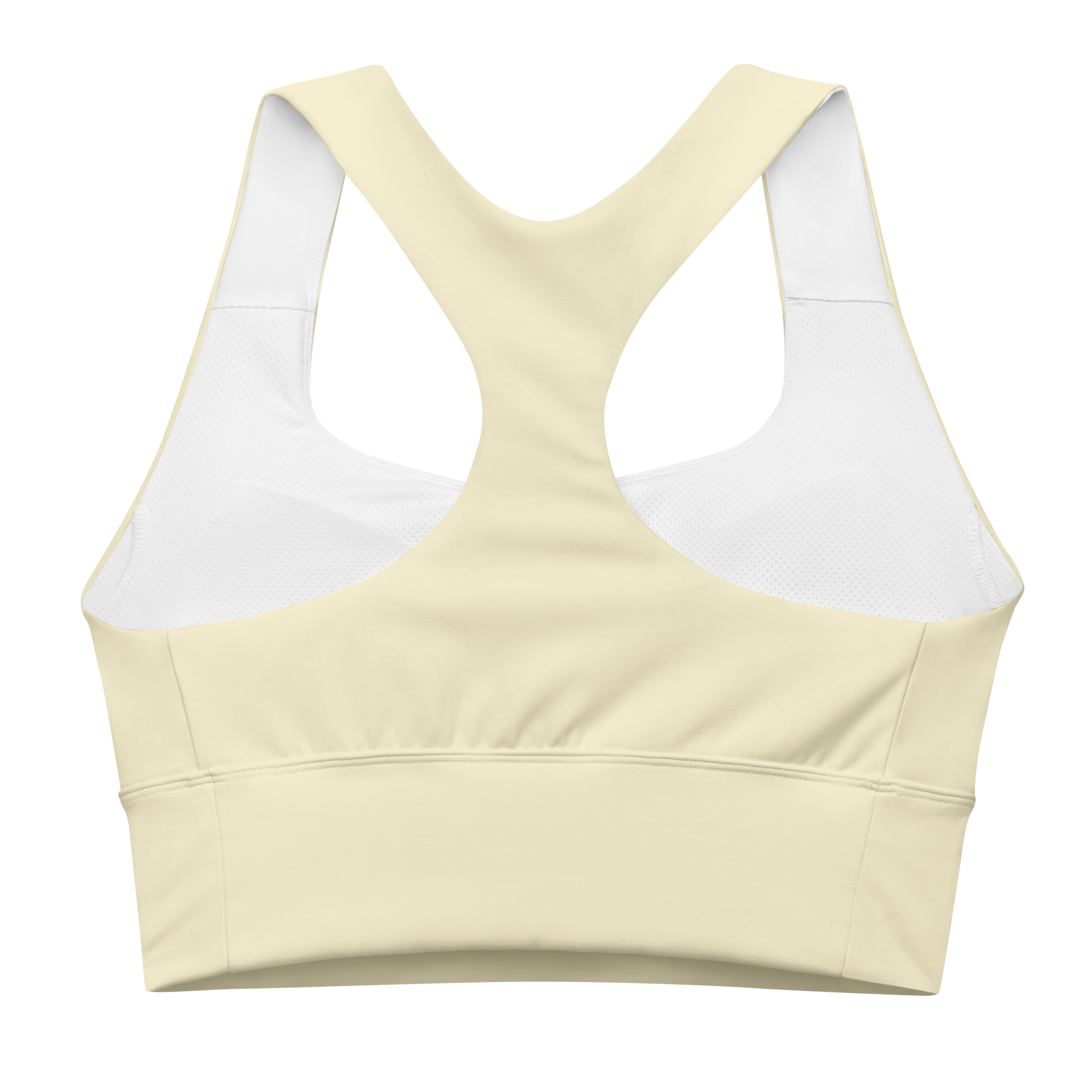 Bare Longline Bra — Buttercream