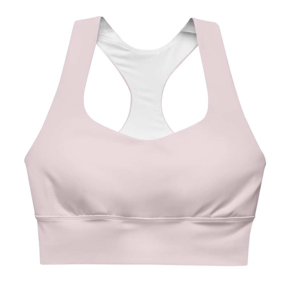 Bare Longline Bra — Rose Quartz