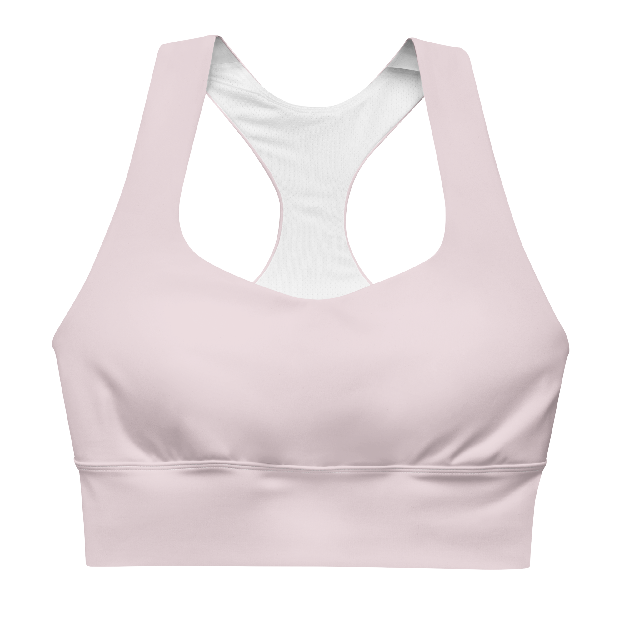 Bare Longline Bra — Rose Quartz