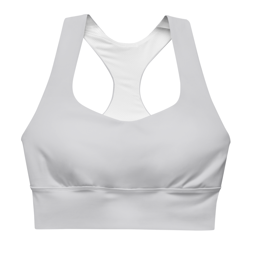 Bare Longline Bra — Silver Mist