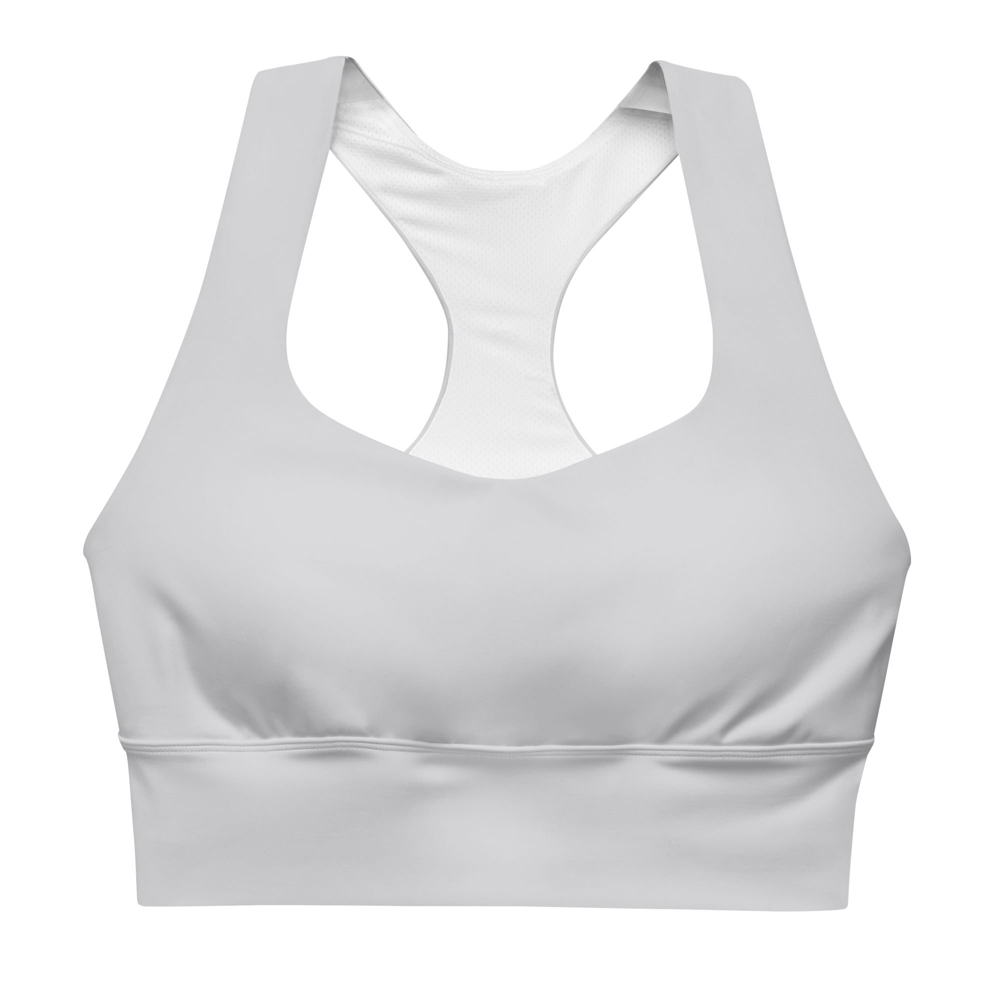 Bare Longline Bra — Silver Mist