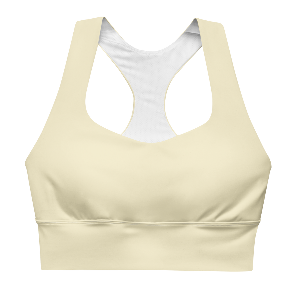Bare Longline Bra — Buttercream