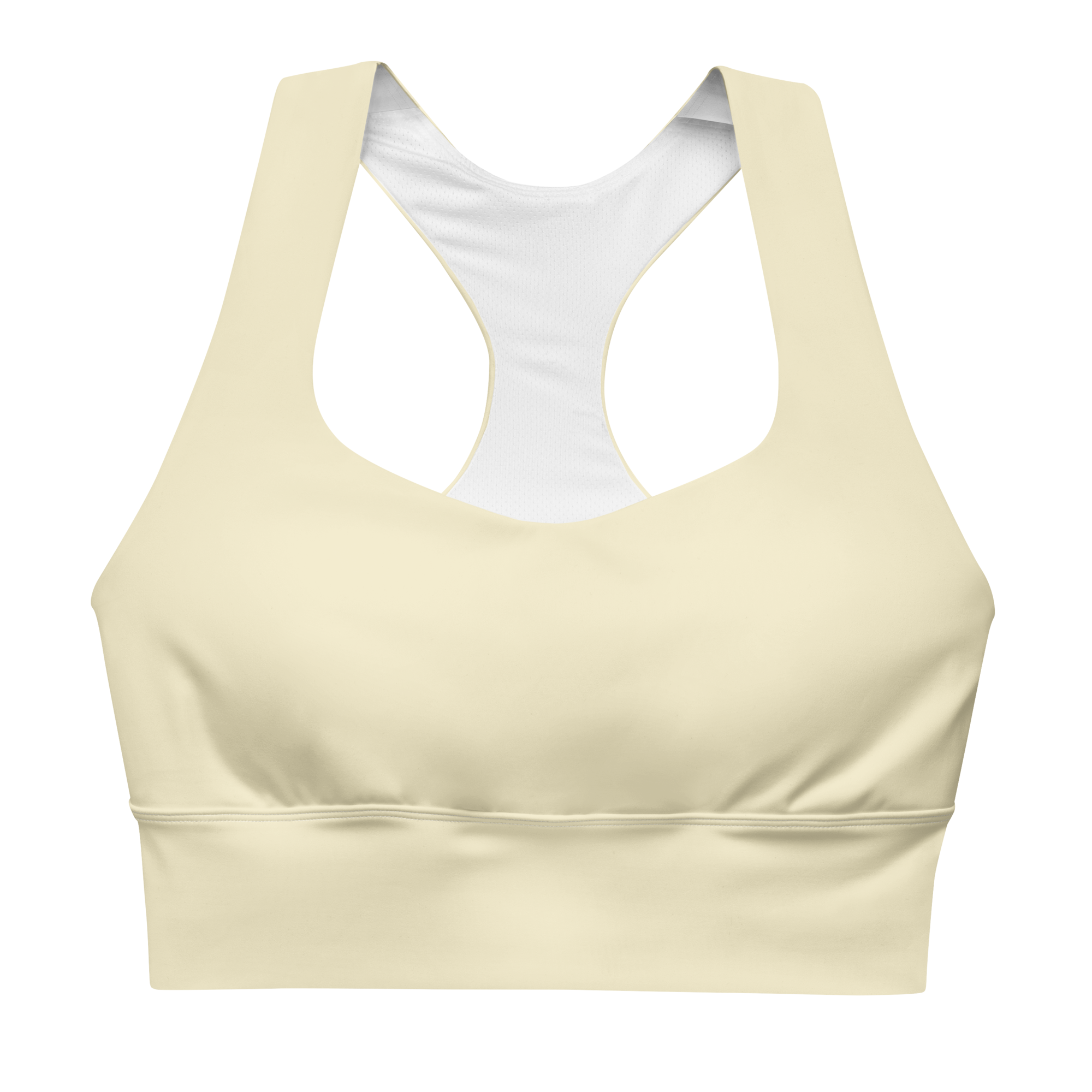 Bare Longline Bra — Buttercream