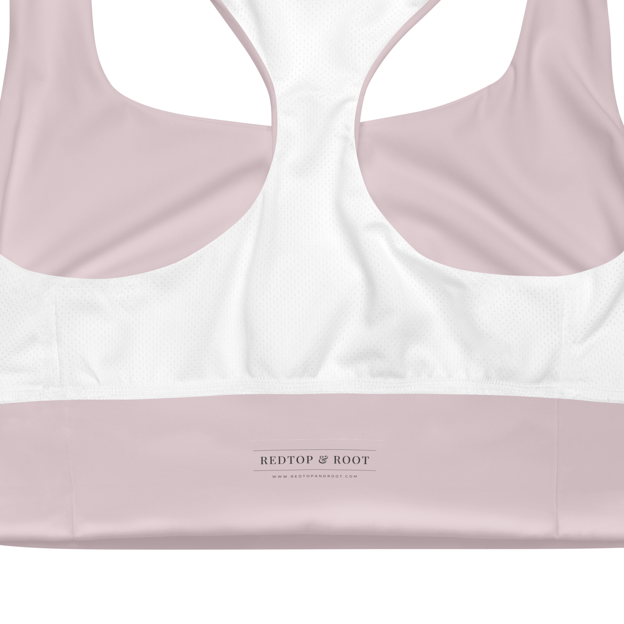 Bare Longline Bra — Rose Quartz