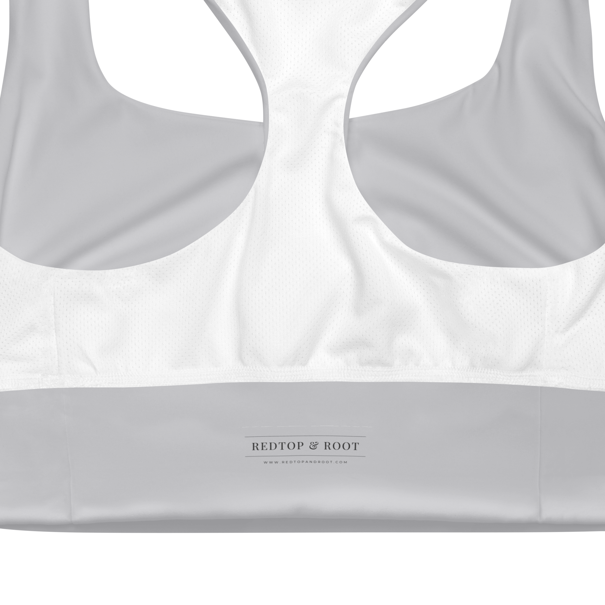 Bare Longline Bra — Silver Mist