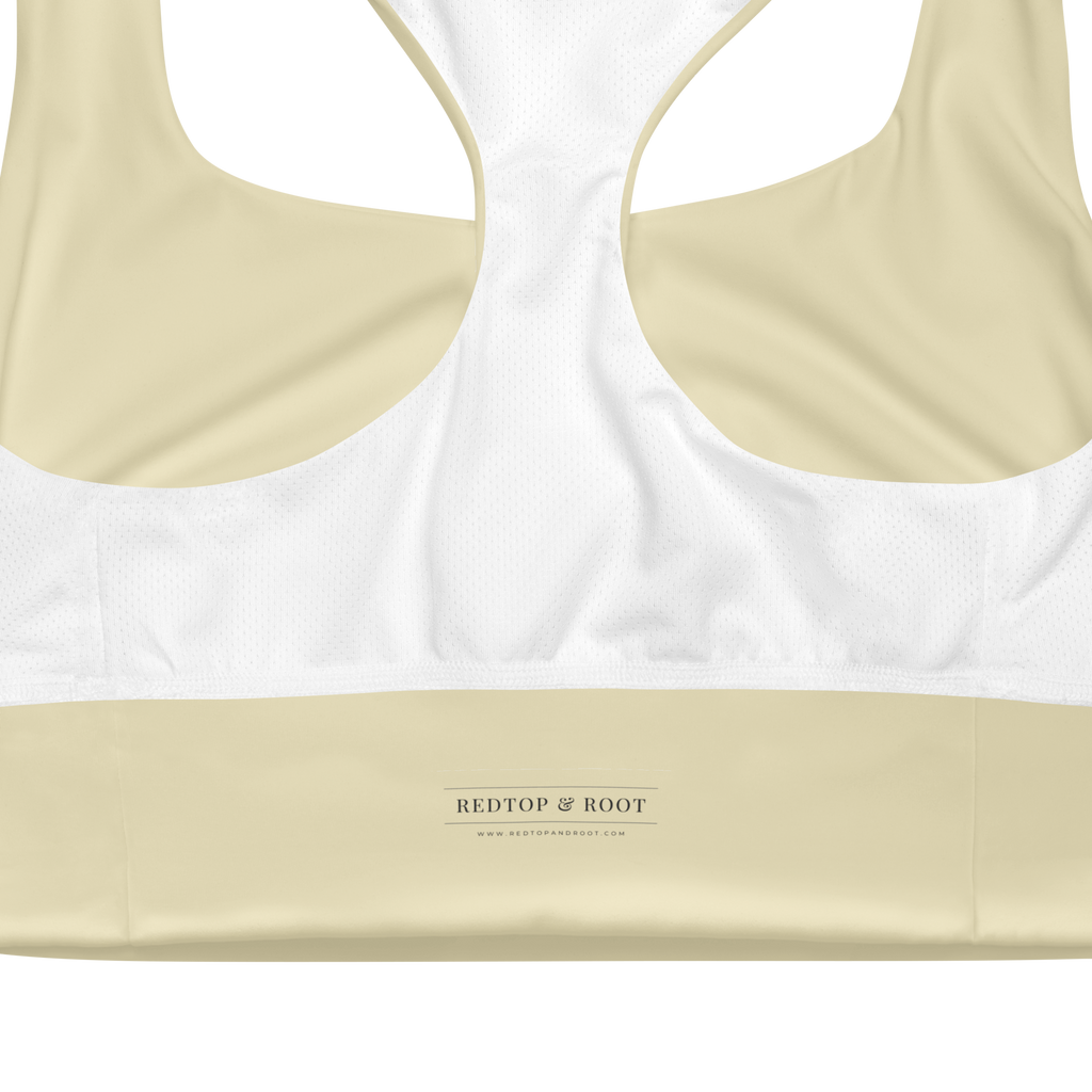 Bare Longline Bra — Buttercream