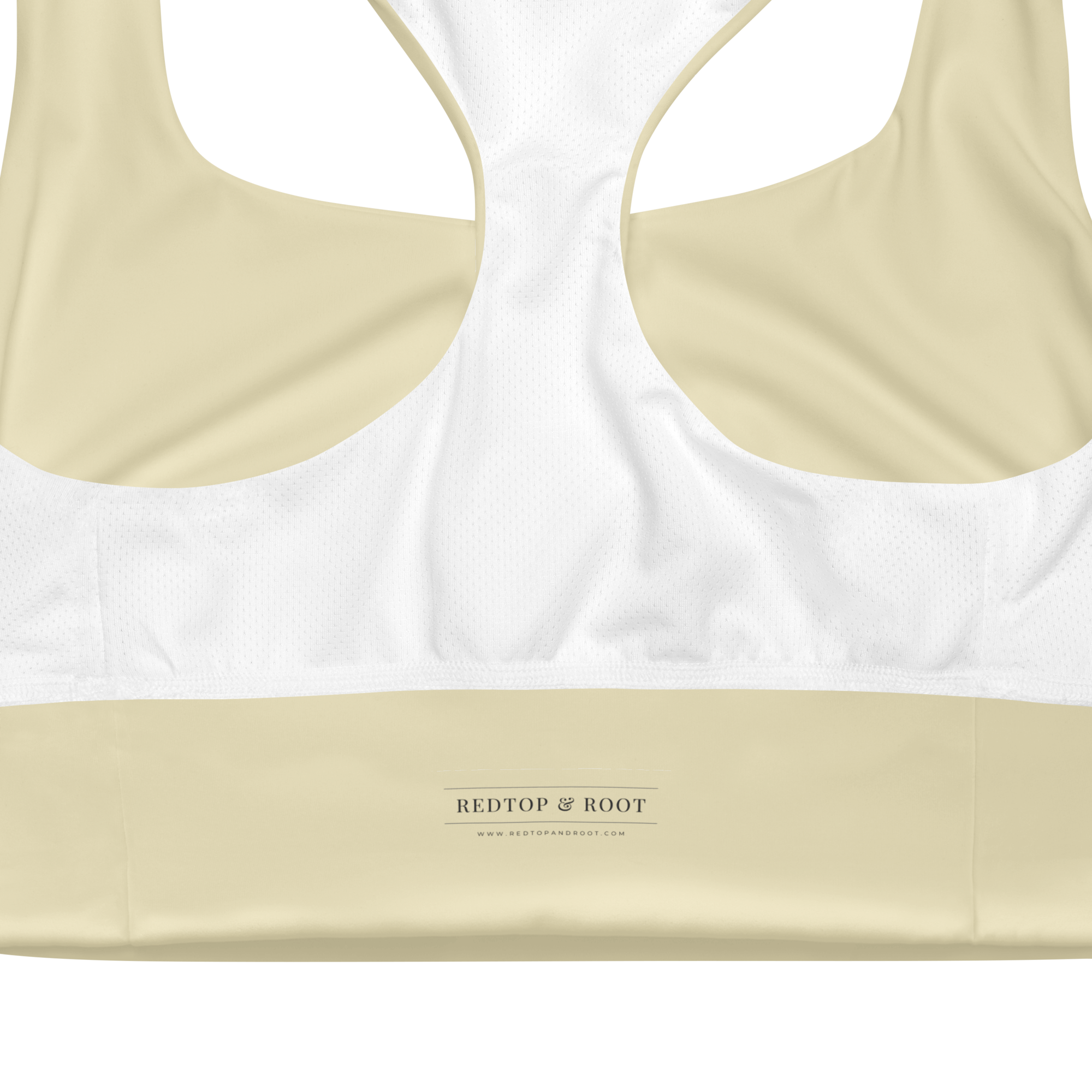 Bare Longline Bra — Buttercream